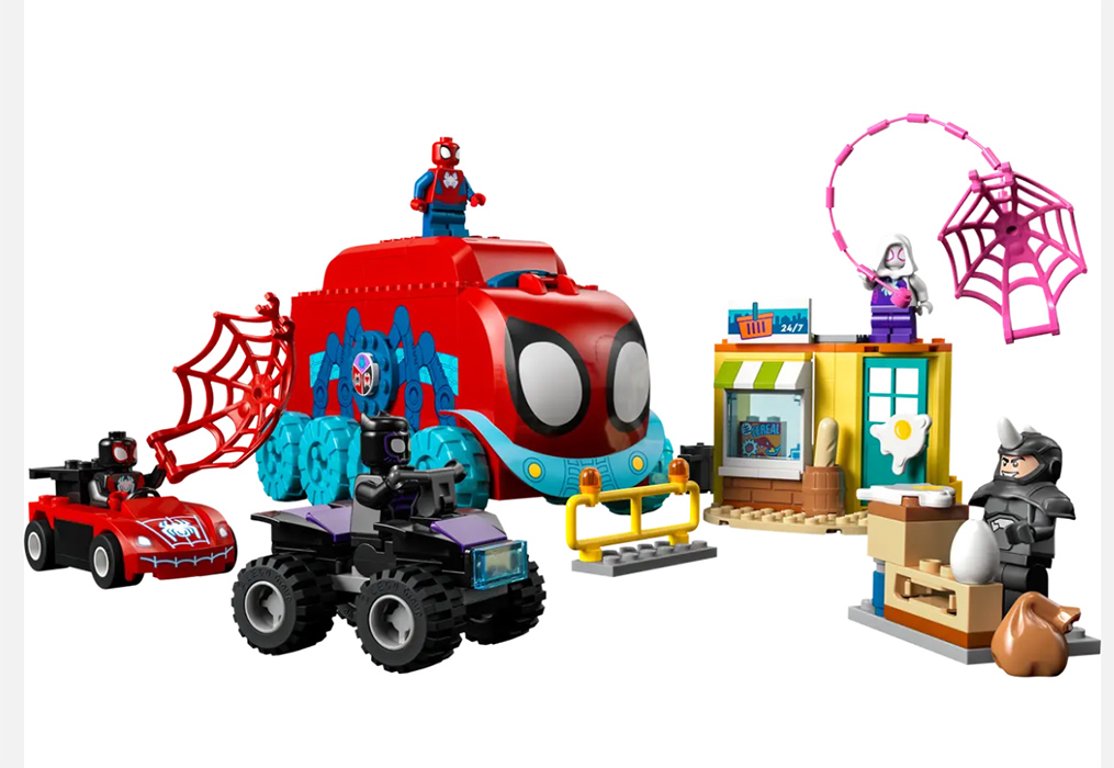 LEGO® Kocke Marvel Spajdermen - Mobilni štab tima Spajdi 10791 - detalj