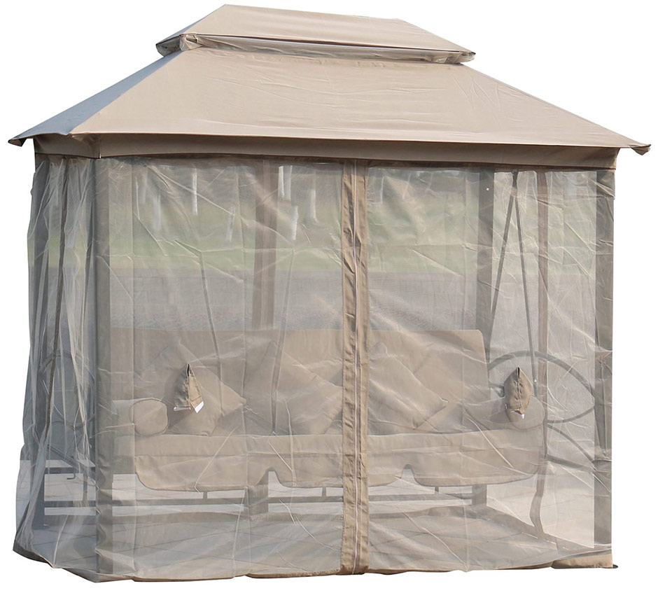 Baštenska Ljuljaška Krevet Sa Tendom i Baldahinima Coimbra - detalj