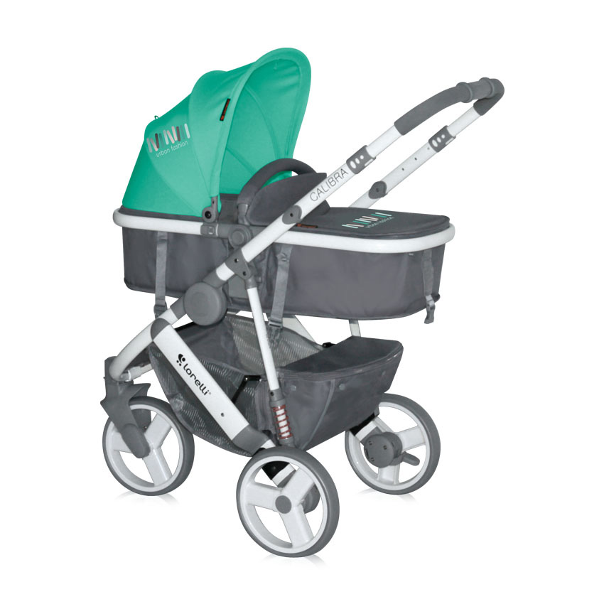 Bertoni Lorelli 2u1 Kolica Calibra Grey&Green - detalj