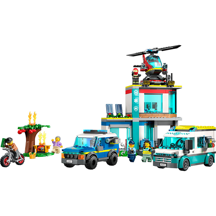LEGO® City Kocke Štab vozila za hitne slučajeve 60371 - detalj