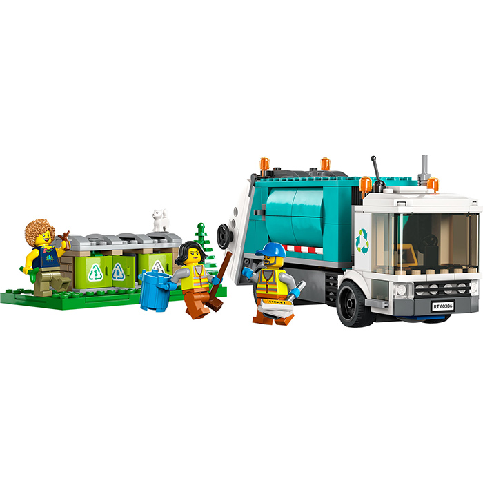 LEGO® City Kocke Kamion za reciklažu 60386 - detalj
