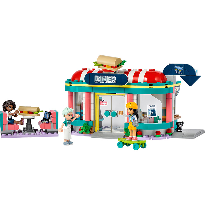 LEGO® Friends Kocke Restoran u Centru 41728 - detalj