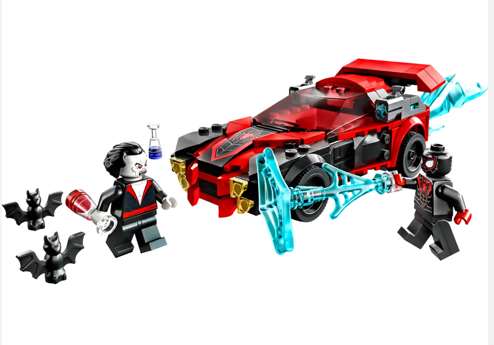 LEGO® Kocke Marvel Spiderman - Majls Morales protiv Morbijusa 76244 - detalj