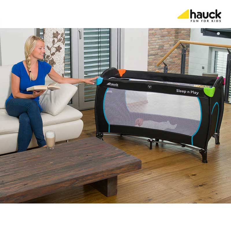 Hauck Prenosivi krevetac Sleep-n-Play Go Plus Multi Black 5170145 - detalj