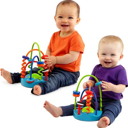 Oball by Bright Starts Edukativna igračka - Spirala sa kuglicama - detalj