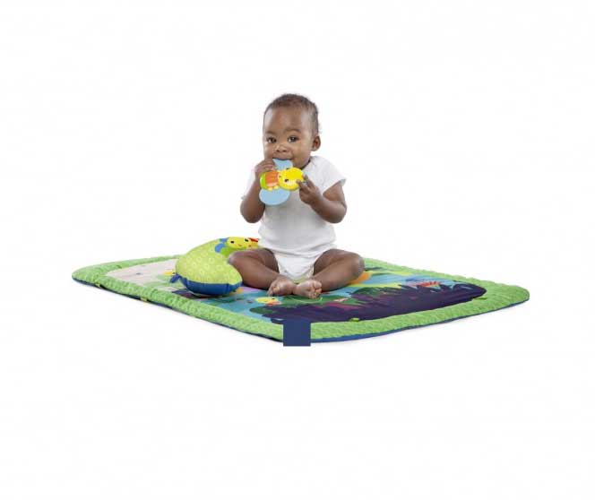 Bright Starts Bebi gimnastika Svetlucava laguna - detalj