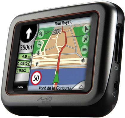 Mio PND C220 - GPS navigacioni uređaj - detalj