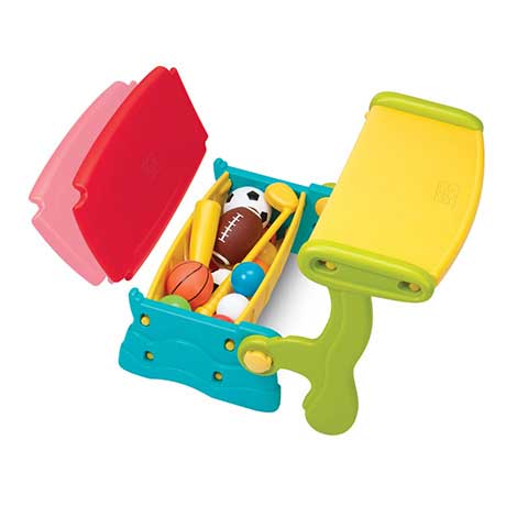 Grow-n Up Dečja 3 u 1 klupa / stočić sa kutijom za odlaganje NT3032-02-GNU - detalj