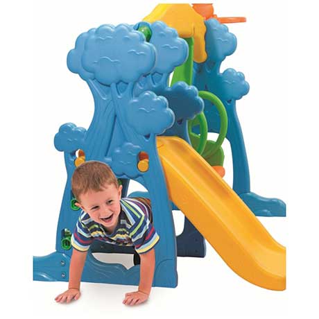 Grow-n Up Igraonica sa toboganom  ljuljaškom i košem First Steps NT2023-02-GNU - detalj