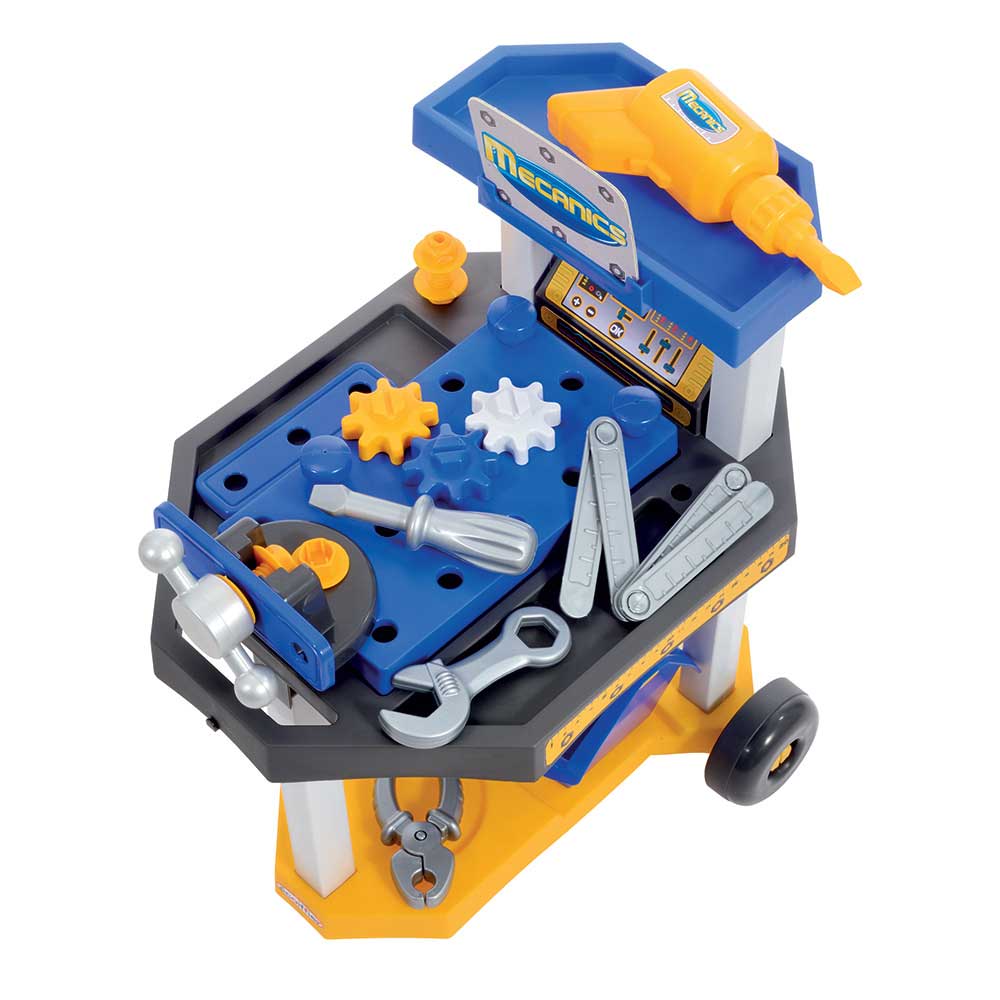 Ecoiffier Igračka Kolica sa alatom za mehaničara SM002455 - detalj