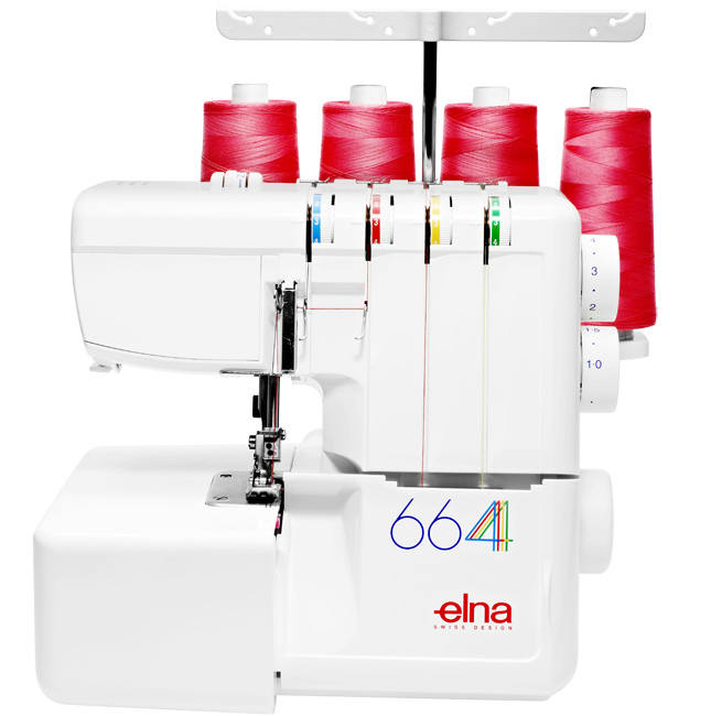 Mašina za šivenje Elna 664 Overlok - detalj