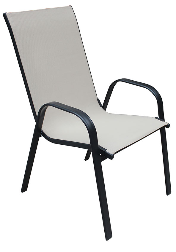 Baštenska Garnitura Sto i 6 Stolica Cancun Bež - detalj