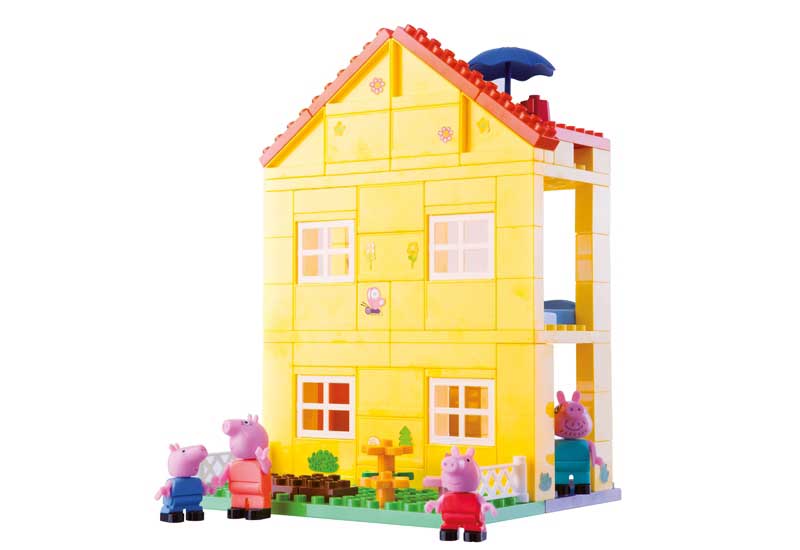 PlayBIG Kocke Pepa Prase - Pepina kuća SB57078 - detalj