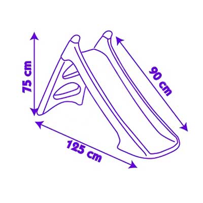 Smoby Tobogan XS Frozen SM310073 - detalj
