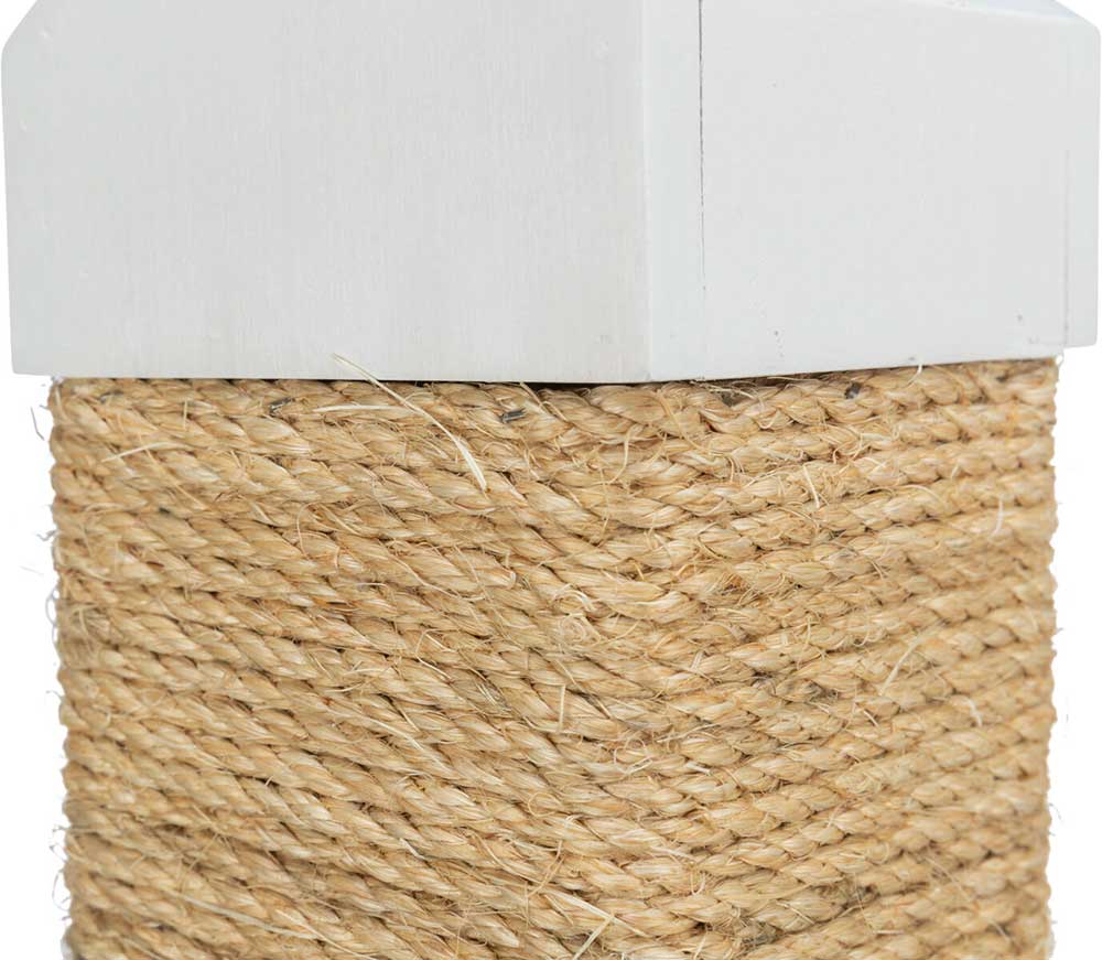 Grebalica za mačke od drveta i sisal kanapa Iben white Be Nordic Trixie 44744 - detalj
