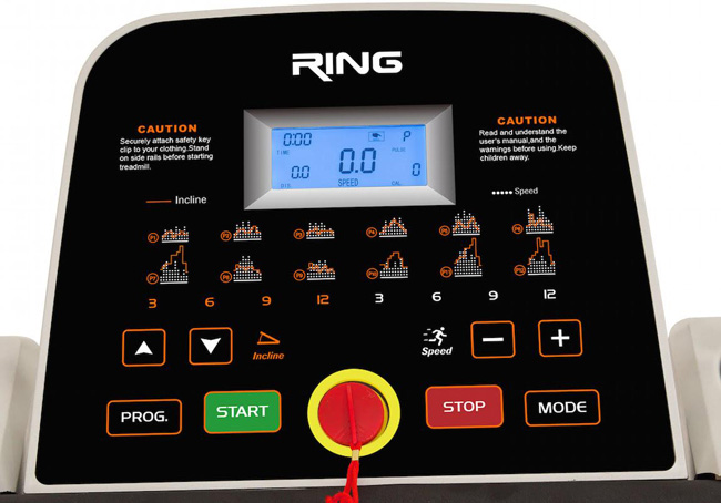 Traka za trčanje sa dva motora RX 16-C4 - detalj