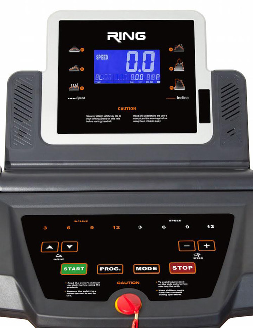 Traka za trčanje sa dva motora RX 17 - detalj