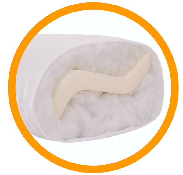 Snoreban jastuk za mirniji san - detalj