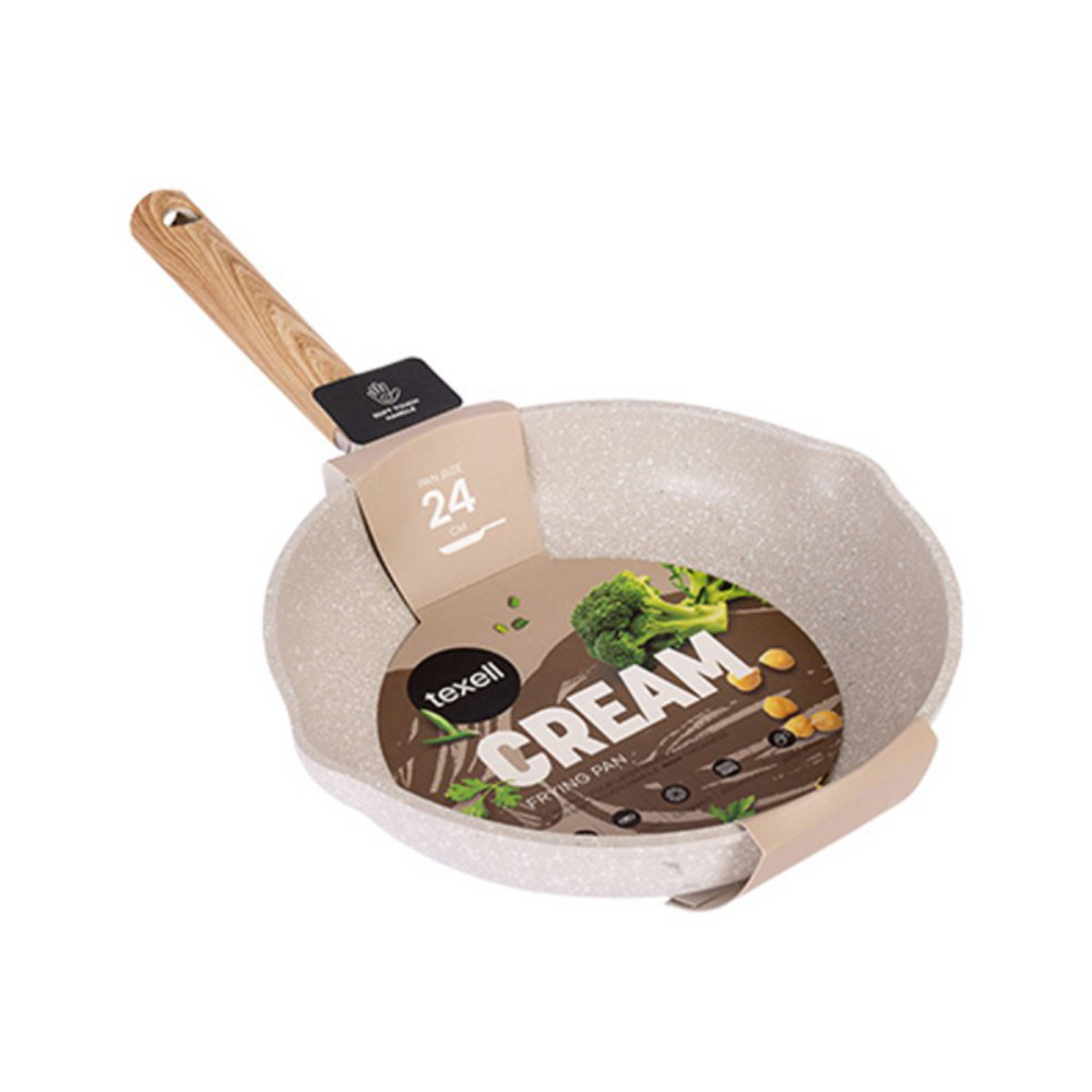 Duboki tiganj Texell Cream TPCM-D24 24cm  - detalj