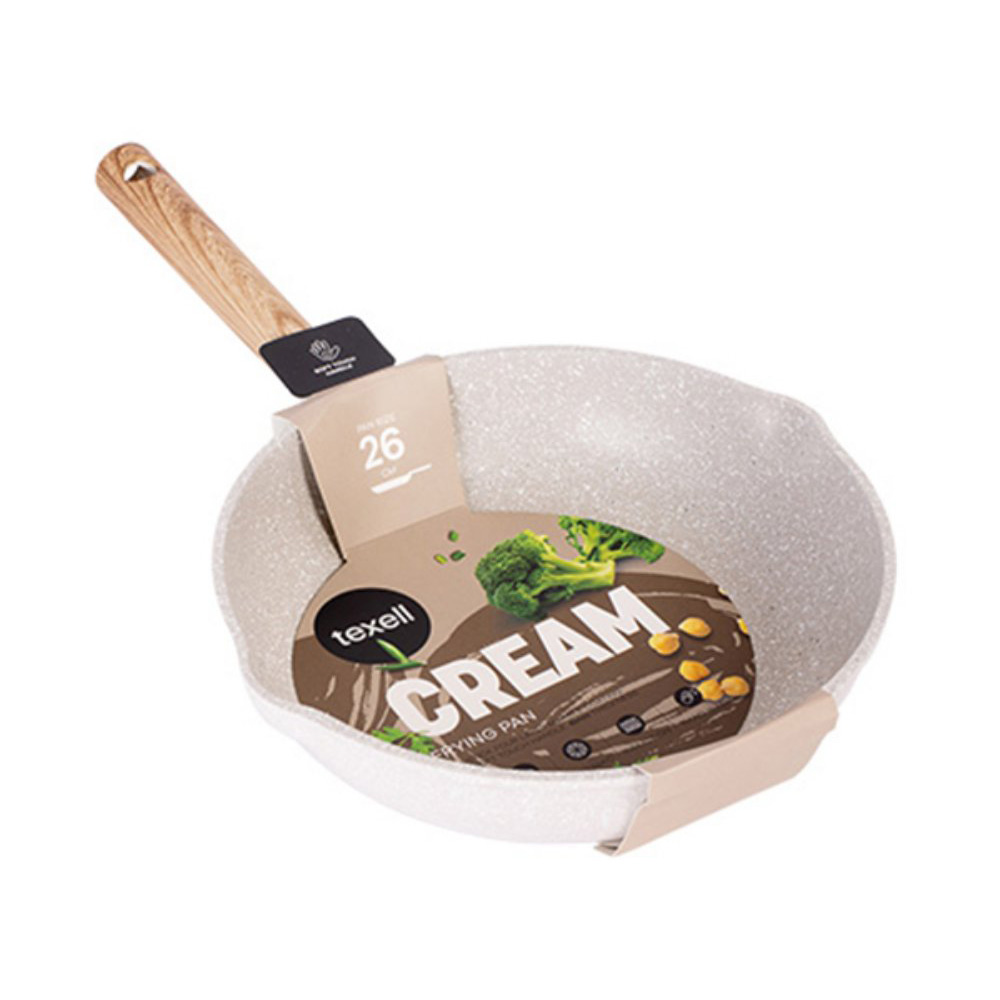 Duboki tiganj Texell Cream TPCM-D26 26cm - detalj