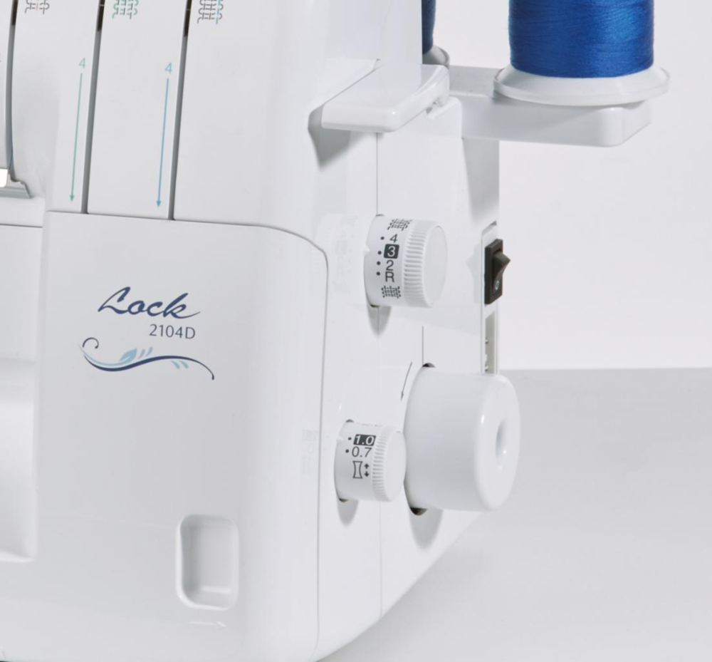 Overlock mašina za šivenje Brother 2104D - detalj