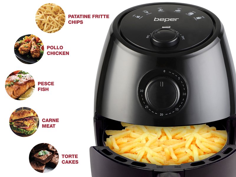 Air Fryer Friteza na vruć vazduh 2L Beper P101FRI001 - detalj