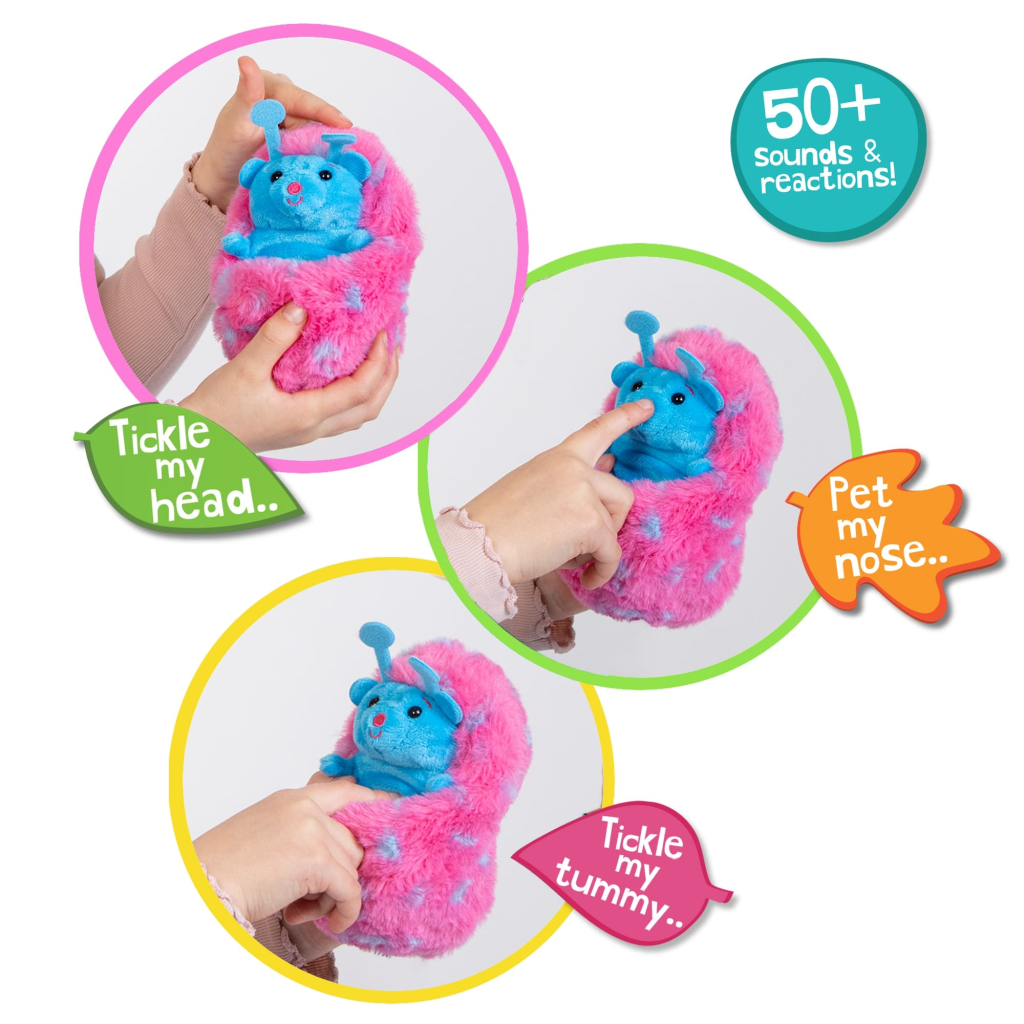 Curlimals Interaktivna plišana igračka Bubamara Lucie - detalj