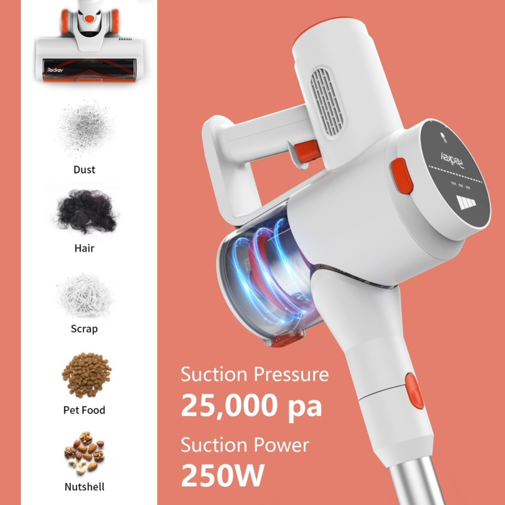 Bežični usisivač Xplorer Redkey P8 - detalj