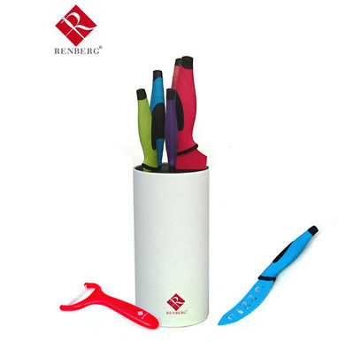 Bergner Nož set 7 kom Renberg Bene multicolor RB-2503 - detalj