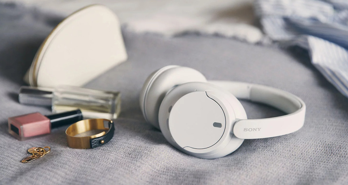 Bežične slušalice sa funkcijom potiskivanja buke Sony WH-CH720NW - detalj