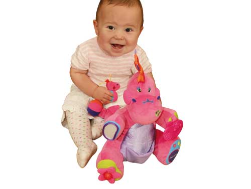 KsKids Ružičasti Dino u akciji KA10579 - detalj