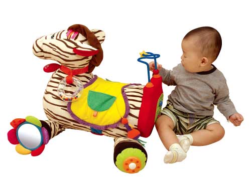 KsKids Igračka sa 28 aktivnosti - Velika Zebrica Ryan KA10627 - detalj