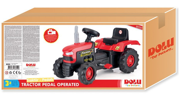 Dolu Traktor na pedale 080509 - detalj