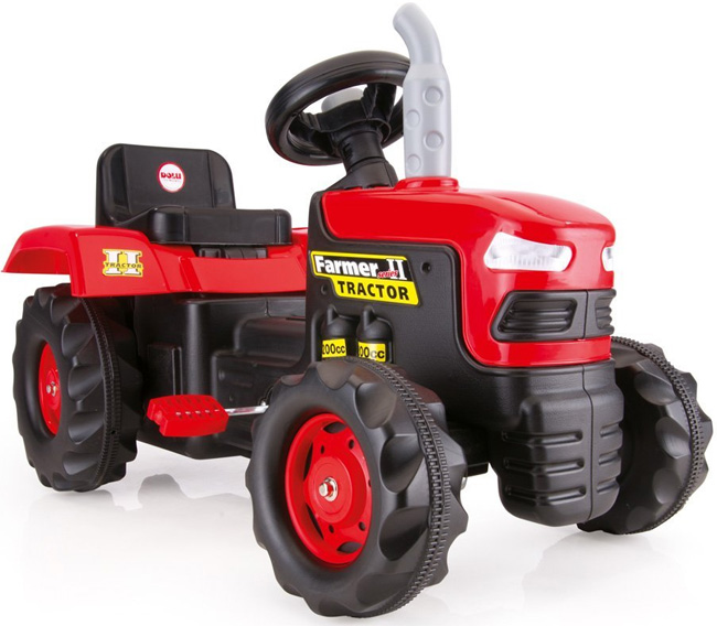 Dolu Traktor sa prikolicom na pedale Zeleni 080530 - detalj