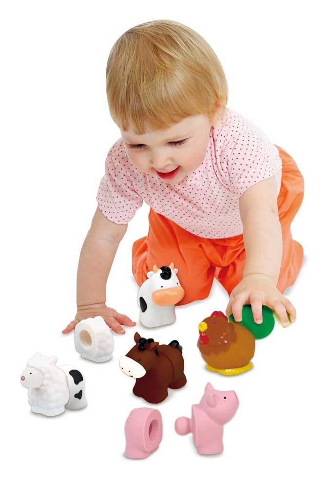 KsKids Dečja igračka - kocke Prase KA10716 - detalj