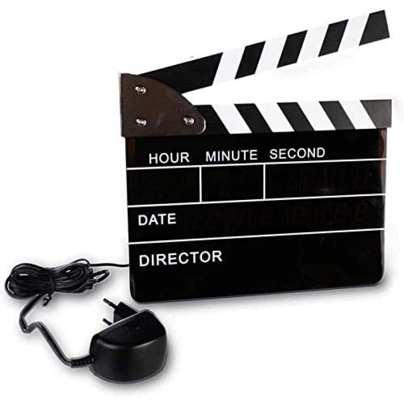 Digitalni sat sa alarmom Filmska klapna - detalj