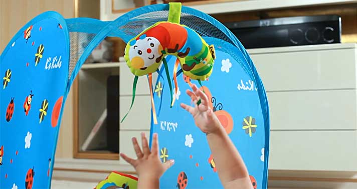 KsKids 2u1 Bebi gimnastika - tunel za provlačenje KA10657 - detalj