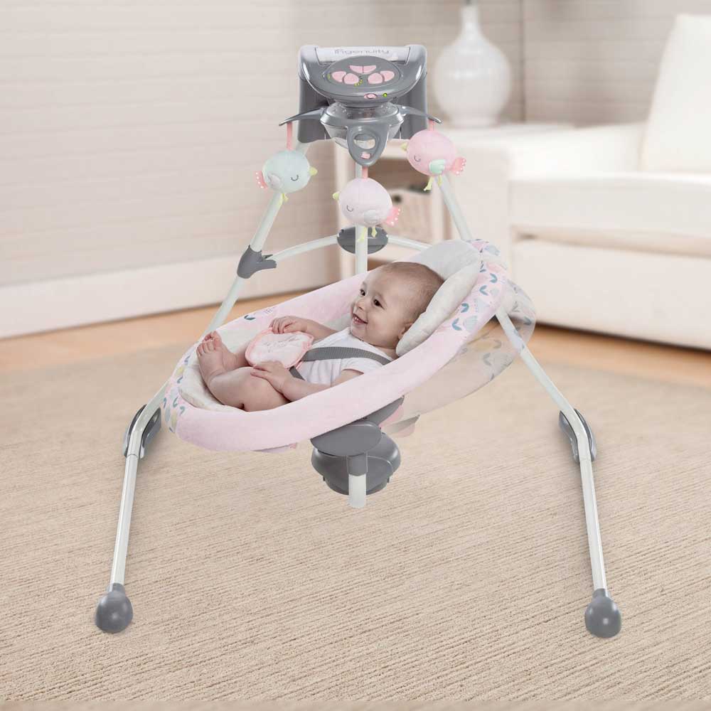 InGenuity Pametna dvosmerna bebi ljuljaška Ansley - detalj