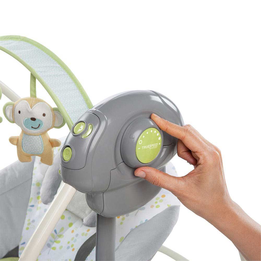 Ingenuity Automatska ljuljaška za bebe sa melodijama Buzzy Bloom - detalj