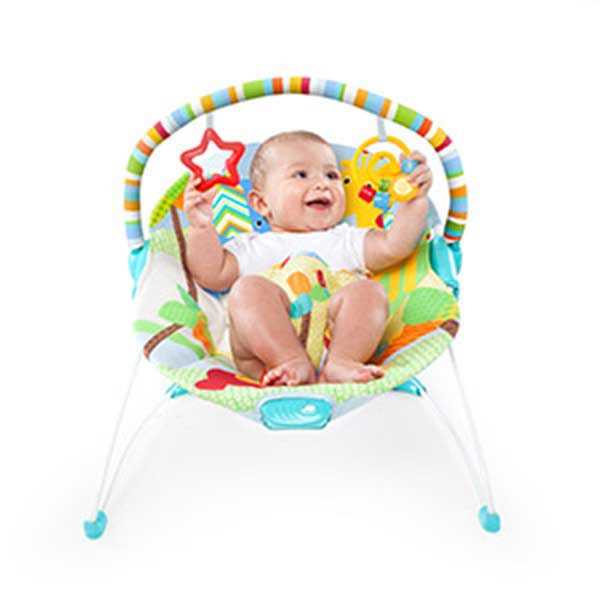 Bright Starts Njihalica za bebu sa vibracijom Festival prijatelja - detalj