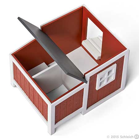 Schleich Domaće životinje - Kokošarnik 42191 - detalj