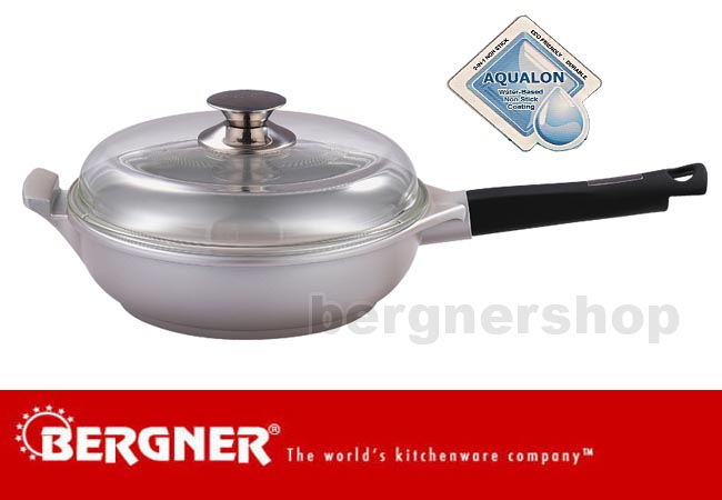 Bergner Duboki tiganj sa poklopcem 28cm Silver Edge BG-6706 - detalj