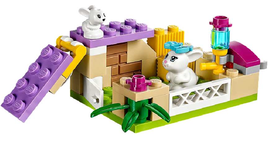 LEGO® FRIENDS kocke Zeka i zečići LE41087 - detalj