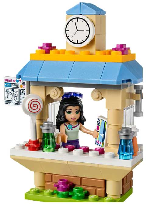 LEGO® FRIENDS kocke Ema - Turistički kiosk LE41098 - detalj