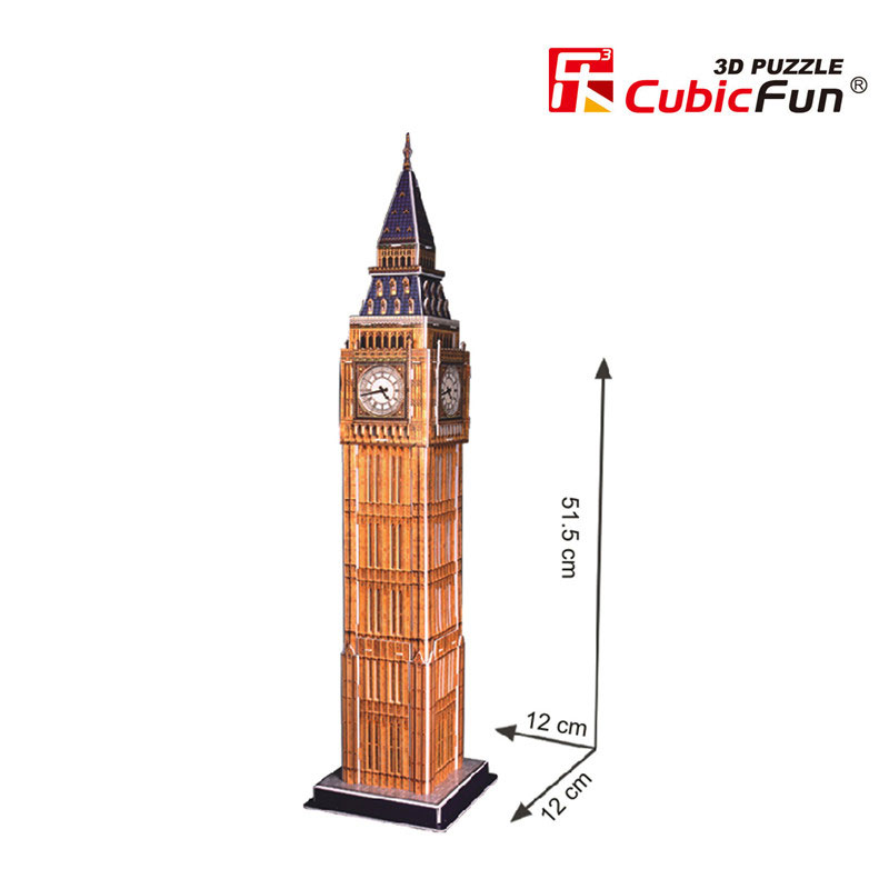 Big Ben Maketa 3D Puzzle - detalj