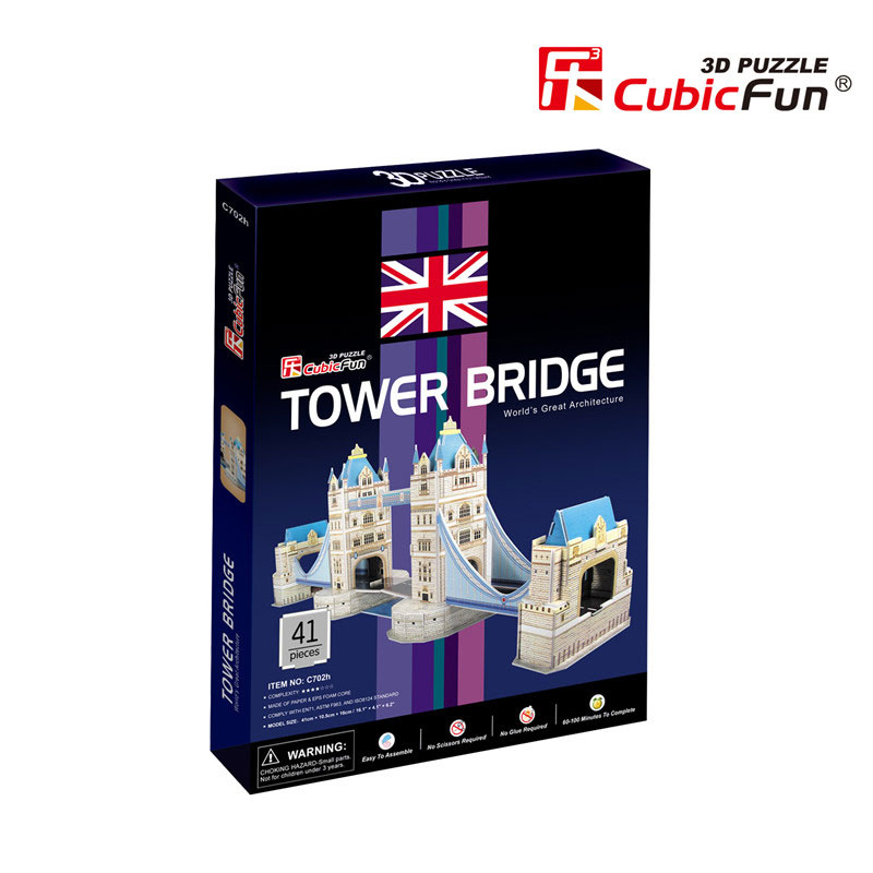 Tower Bridge Maketa 3D Puzzle - detalj