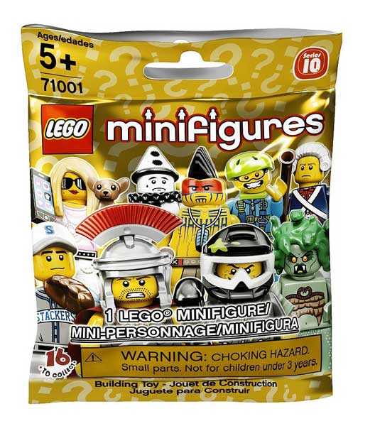 LEGO® kocke Minifigure serija 10  LE71001 - detalj