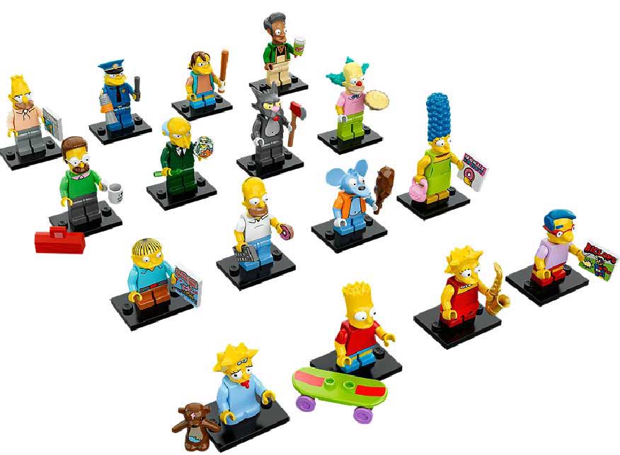 LEGO® kockice Minifigure serija 13 - Simpsonovi LE71005 - detalj