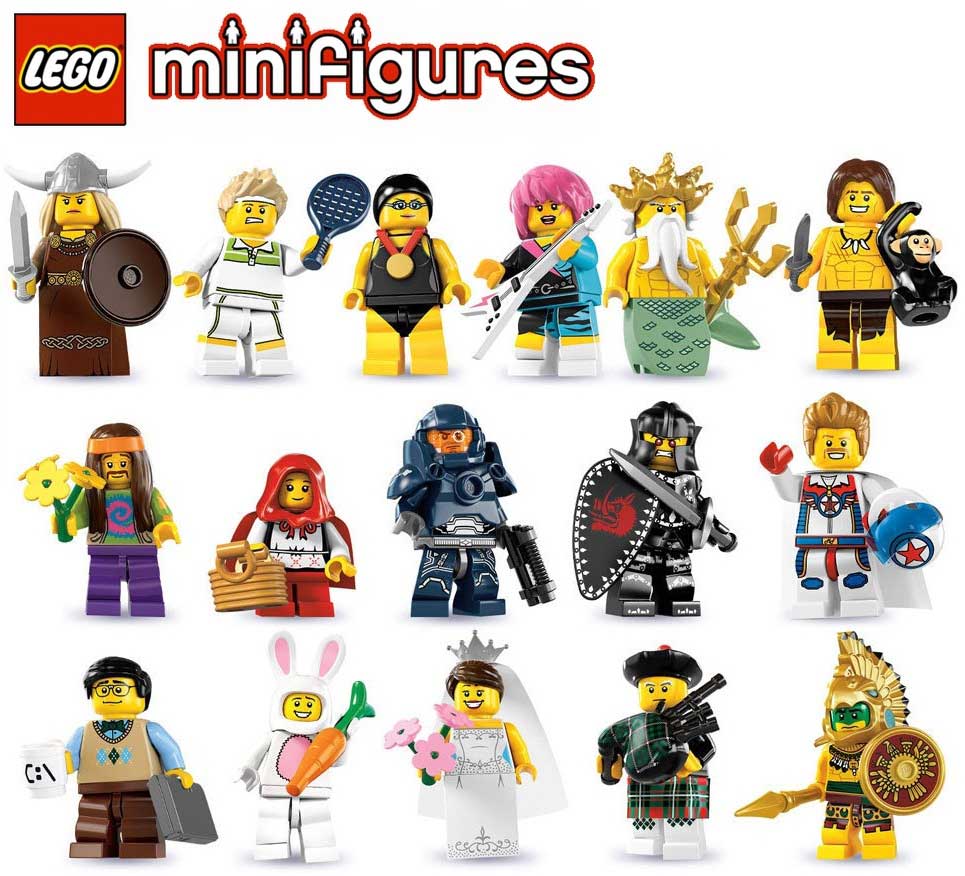 LEGO® kockice Minifigure serija 7 LE8831 - detalj