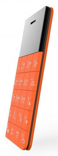 Elari CardPhone Mobilni telefon veličine kreditne kartice narandžasti ELCPORG - detalj